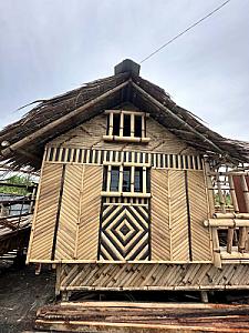 Bamboo house
